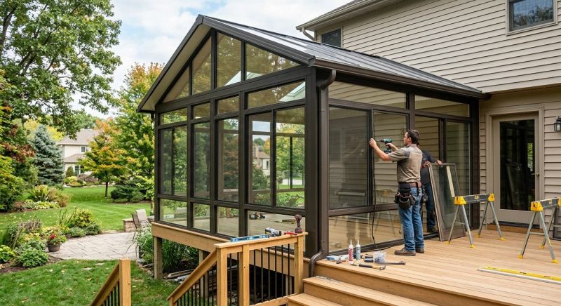 Four Season Room Installation in Boulder, CO