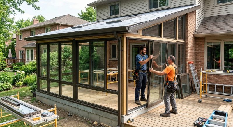 Lanai Enclosure Installation in Nashville, TN