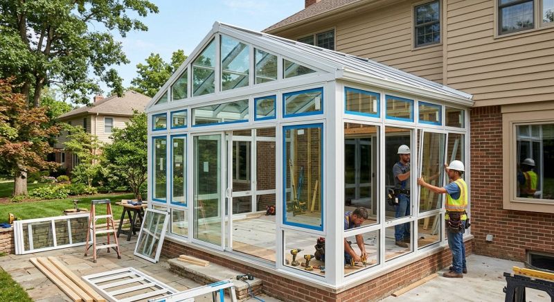 Morning Room Installation in Asheville, NC