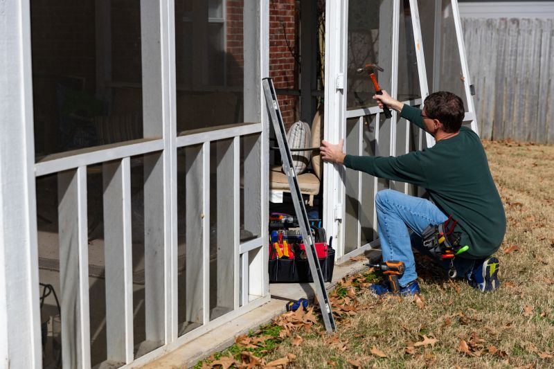 Porch Enclosure Installation in Dallas, TX
